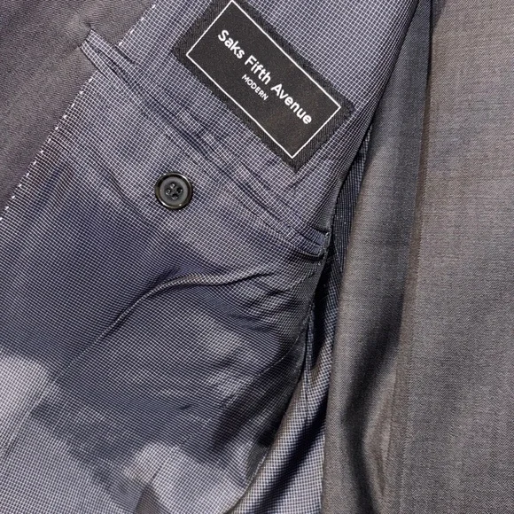 Saks Fifth Avenue Gray Men's Suit